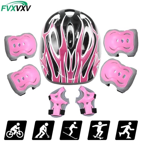 7pcs set roller skating kids - roller,