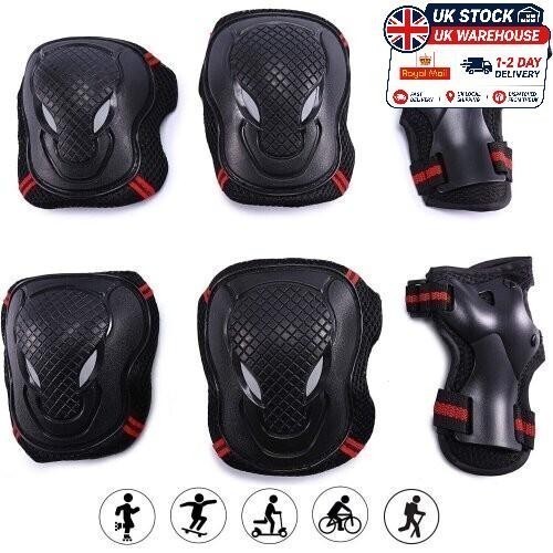 6pcs adult youth wrist - adult, elbow