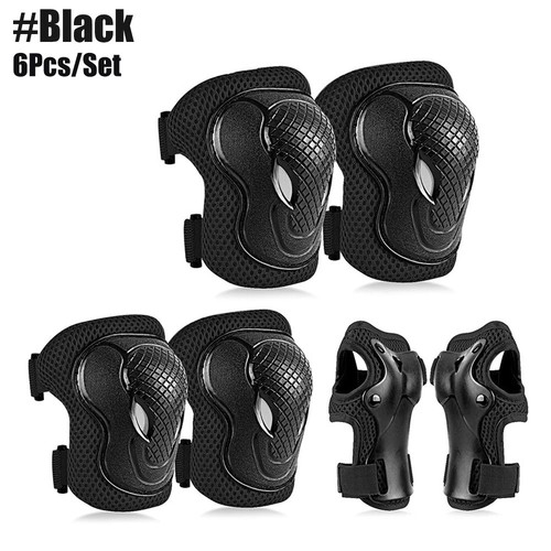 6pcs adult youth wrist - 6pcs, elbow