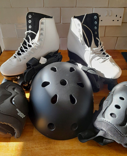 Fear white quad roller - fear,