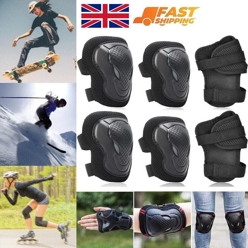 6pcs adult wrist elbow - 6pcs, knee