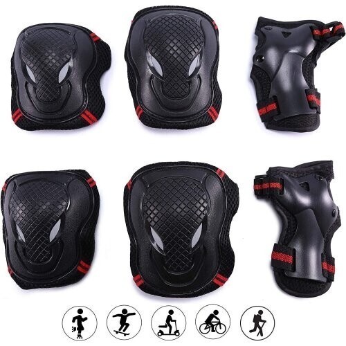 6pcs adult youth - 6pcs, elbow