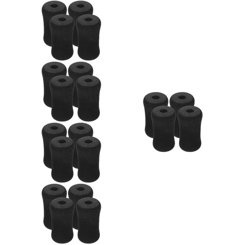 Black foam roller foot - roller, pads